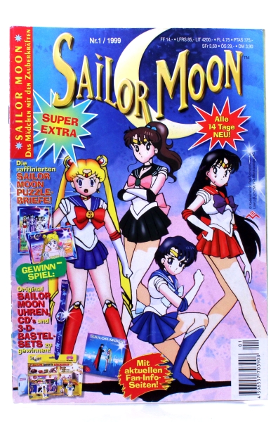 Sailor Moon - das Mädchen mit den Zauberkräften Comic Nr. 1 (1999)